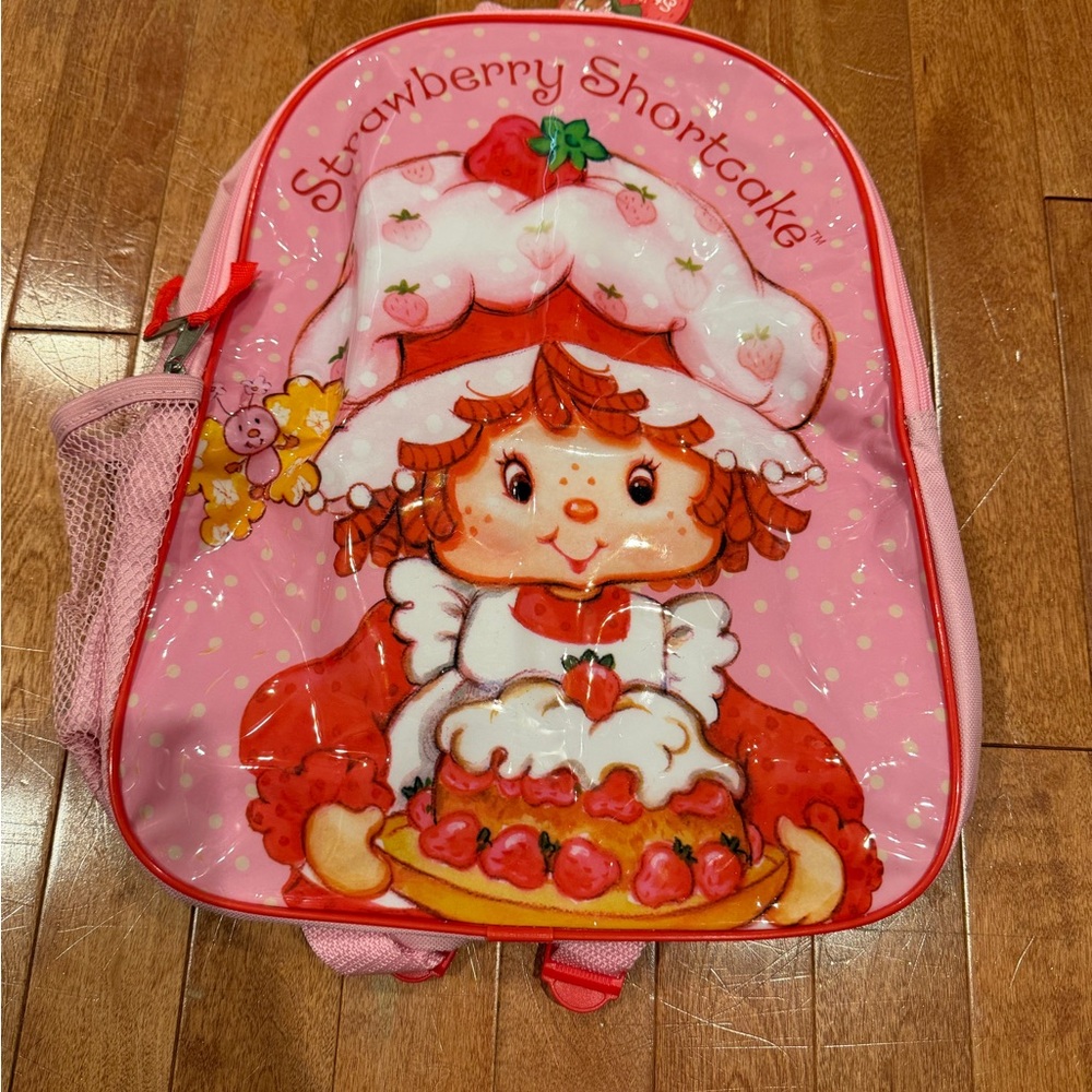 Strawberry Shortcake Pink Backpack - Picture 2 of 4